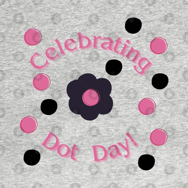 Celebrating Dot Day (flower) by The Friendly Introverts